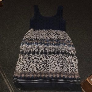 Knitted top dress